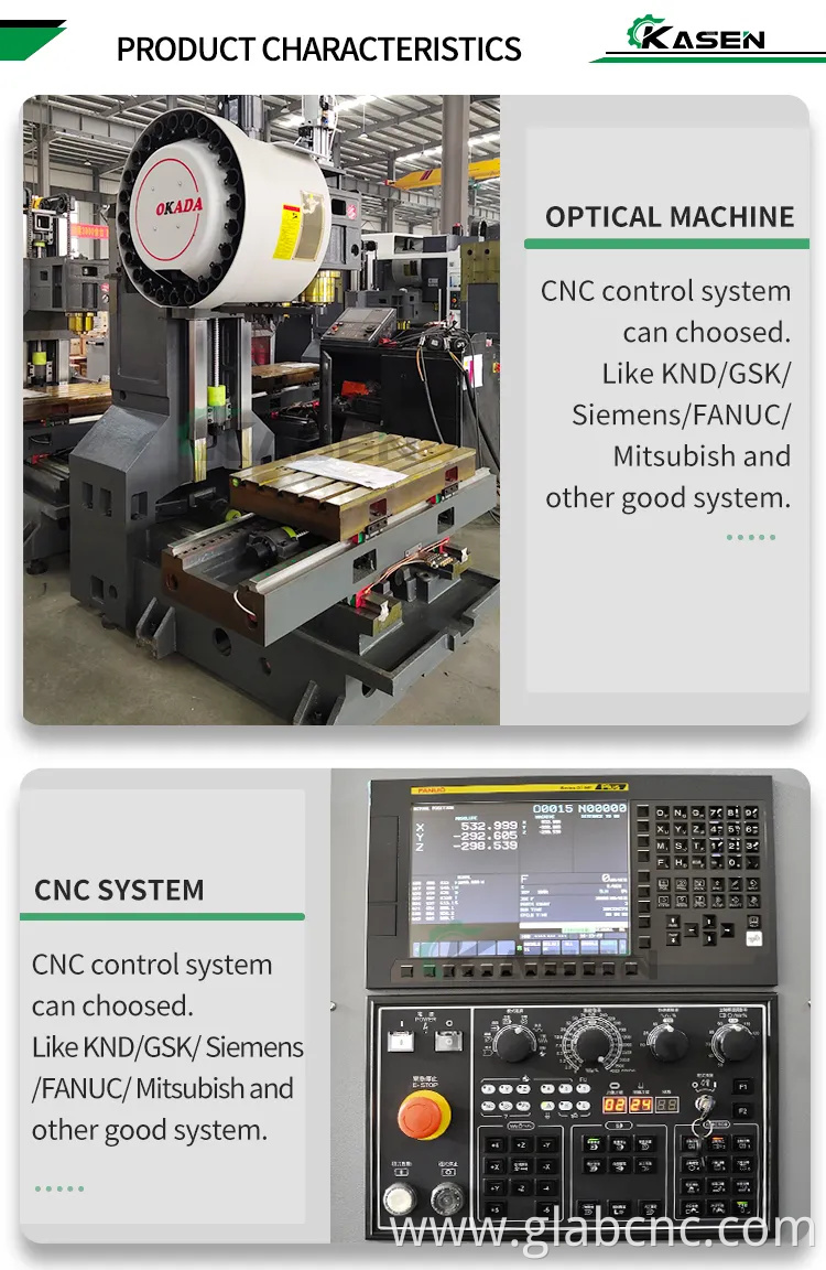 Large Model Vmc1370 GSK System 5-Axis Vertical Heavy Duty CNC Machining Center